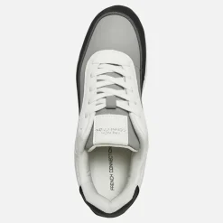 Outlet Herre Bubble Sneakers Hvid/​Sort Sneakers|Sneakers