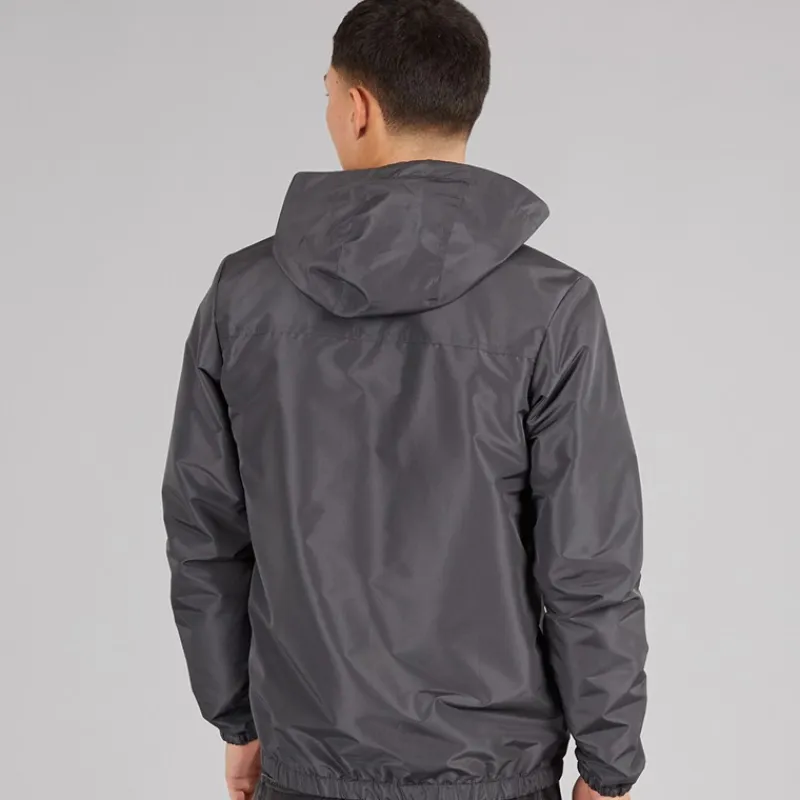 Herre Callum Anorak Jakke Dark Grey Træning|Jakker Og Frakker