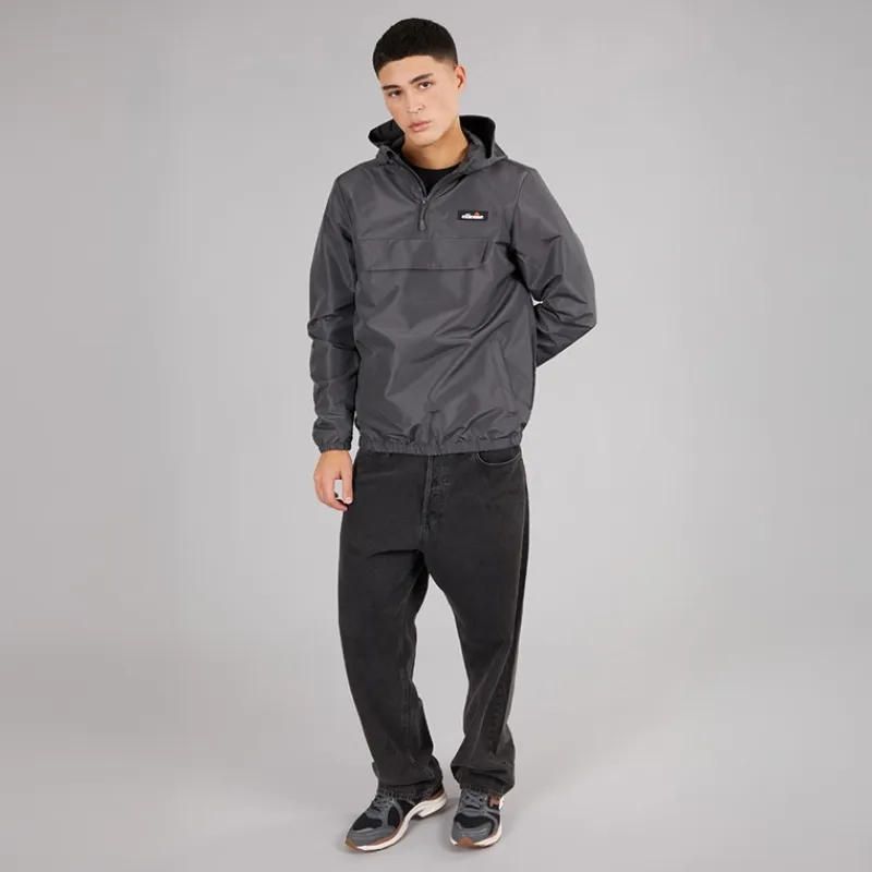 Herre Callum Anorak Jakke Dark Grey Træning|Jakker Og Frakker
