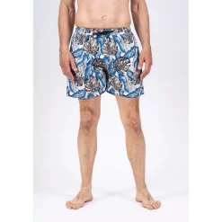Herre Cancun Badeshorts Stjerne Blå Shorts Og Badetøj·Shorts
