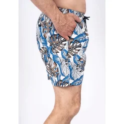 Herre Cancun Badeshorts Stjerne Blå Shorts Og Badetøj·Shorts