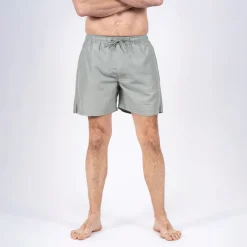 Sale Herre Cancun Ensfarvede Badeshorts Lys Army Shorts Og Badetøj·Shorts