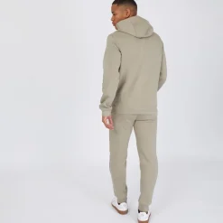 Sale Herre Chelmere Hoodie og Joggers Sæt Mørk Sten Træningsdragter Og Joggingbukser·Træningsdragter