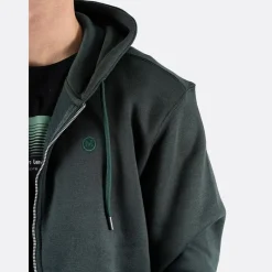 Hot Herre Colin Cardigan Dyb Grøn Hættetrøjer Og Sweatshirts·Hættetrøjer