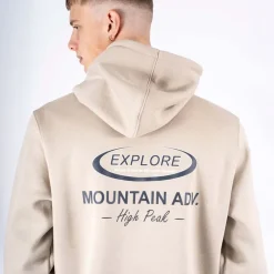 Online Herre Colin Print Hættetrøje Bright Sand Hættetrøjer Og Sweatshirts·Hættetrøjer