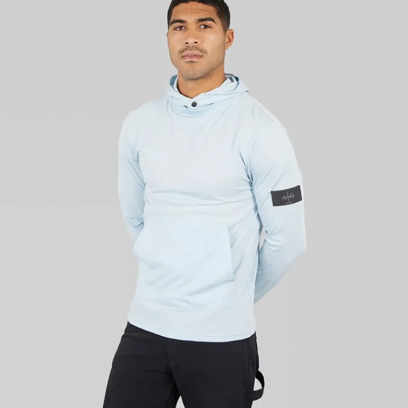 New Herre Collusive Hættetrøjer Bleg Blå Hættetrøjer Og Sweatshirts·Hættetrøjer