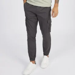 Outlet Herre Combat Tech Cargo Bukser Antracit Jeans Og Bukser·Cargobukser|Jeans Og Bukser·Bukser