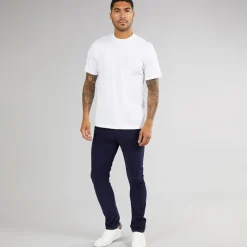 Online Herre Cordsome Bukser Marineblå Jeans Og Bukser·Bukser