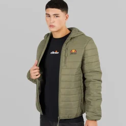 Outlet Herre Corricella Vatteret Jakke Khaki Jakker Og Frakker|Jakker Og Frakker·Lette Jakker