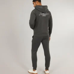 Best Herre Cover Script Tracksuit Asphalt Træningsdragter Og Joggingbukser·Træningsdragter