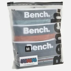 Clearance Herre Dairmont Tre Pak Underbukser Garnfarvede Striber /​ Mørk Rust /​ Falmet Blågrøn Multipakker·Undertøj|Undertøj, Sokker Og Nattøj·Boxer Shorts