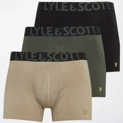 Best Herre Daniel Tre Pak Shorts Sølv salvie/​Klatre efeu/​Sort Multipakker·Undertøj|Undertøj, Sokker Og Nattøj·Boxer Shorts