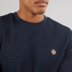 Online Herre Dash Sweatshirt Navy Hættetrøjer Og Sweatshirts·Sweatshirts