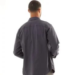 Discount Herre Dave Stretch Overshirt Blå Blazer T-Shirts, Poloer Og Skjorter·Skjorter