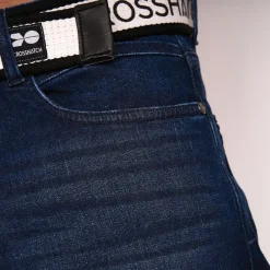 Discount Herre Denim Shorts Mørk Vask Shorts Og Badetøj·Shorts