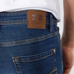 Online Herre Detendu Afslappet Pasform Jeans Mørk Vask Jeans Og Bukser·Jeans