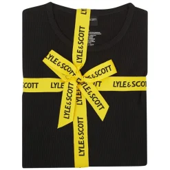Sale Herre Deveron T Shirt Og Loungewear Bukser Sæt Sort/​Grey Marl Undertøj, Sokker Og Nattøj·Nattøj