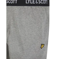 Sale Herre Deveron T Shirt Og Loungewear Bukser Sæt Sort/​Grey Marl Undertøj, Sokker Og Nattøj·Nattøj