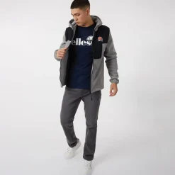 Outlet Herre Drago Fleecejakke med hætte Lysegrå Jakker Og Frakker|Hættetrøjer Og Sweatshirts·Fleecetøj