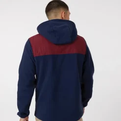 New Herre Drago Fleecejakke med hætte Blå Jakker Og Frakker|Hættetrøjer Og Sweatshirts·Fleecetøj
