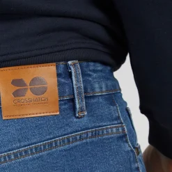 Herre Draker Straight Jeans Mellem Vask Jeans Og Bukser·Jeans Med Lige Ben|Jeans Og Bukser·Jeans