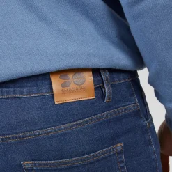 Online Herre Draker Straight Jeans Mørk Vask Jeans Og Bukser·Jeans Med Lige Ben|Jeans Og Bukser·Jeans