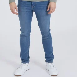 Best Herre Eddie 22 Slim Fit Jeans Mellem Blå Vask Jeans Og Bukser·Slim Jeans|Jeans Og Bukser·Jeans
