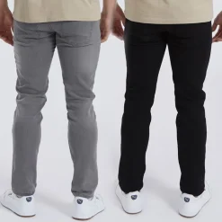 Online Herre Eddie To-pak Slim Fit Jeans /​Mellemgrå Jeans Og Bukser·Slim Jeans|Jeans Og Bukser·Jeans