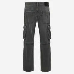 Online Herre Edge Lige Jeans Dark Grey Denim Jeans Og Bukser·Jeans Med Lige Ben|Jeans Og Bukser·Jeans
