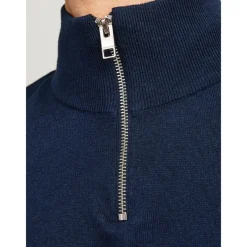 Best Herre Emil Strik 1/​2 Zip Jumper Navy Trøjer Og Cardigans·Trøjer