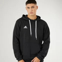 Herre Entrada 22 Pullover Sweat Hoodie /​Hvid Træning|T-Shirts Og Undertrøjer