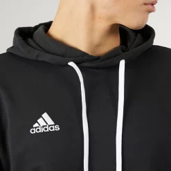 Herre Entrada 22 Pullover Sweat Hoodie /​Hvid Træning|T-Shirts Og Undertrøjer