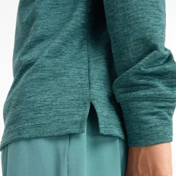 Online Herre Essential Heat Grid 1 /​ 2 Zip Løbe Top New Spruce Træning|T-Shirts Og Undertrøjer