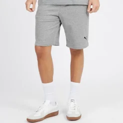 Clearance Herre Essentials Lille Logo Fleece Shorts Mellem Grå Melering Shorts Og Badetøj·Sport Shorts|Shorts