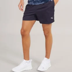 Clearance Herre Essentials Lille Logo 5 Tommer Vævede Shorts Ny Marineblå Shorts Og Badetøj·Sport Shorts|Shorts