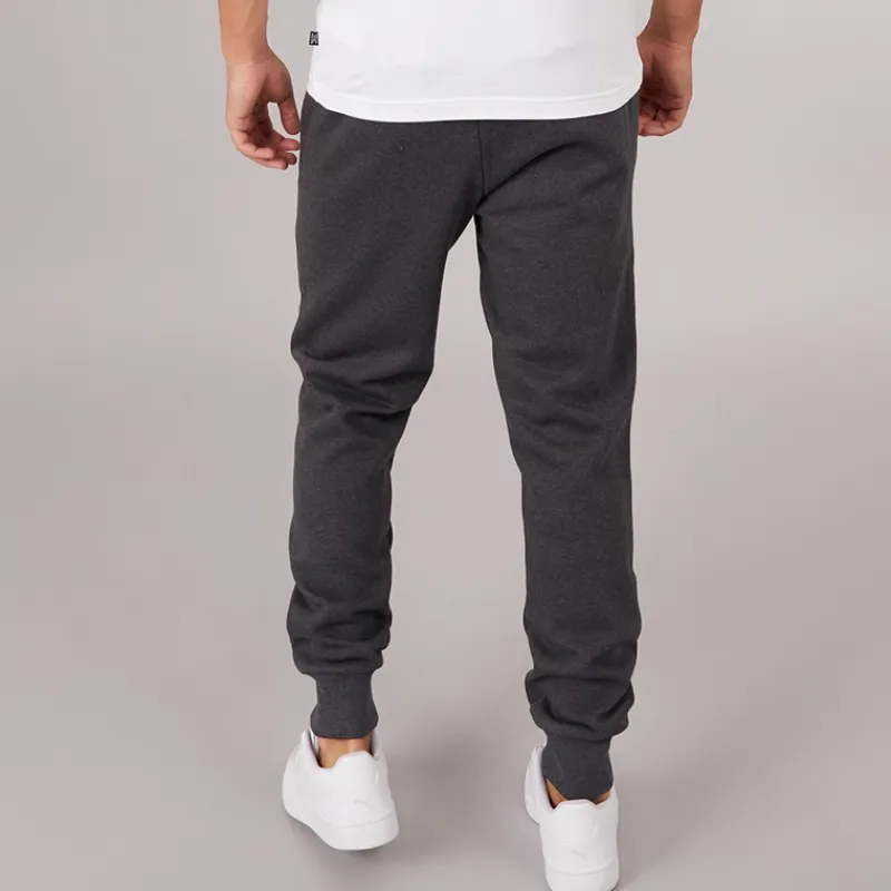 Best Herre Essentials Logo Joggers Dyb Grå Heather Træningsbukser|Træning