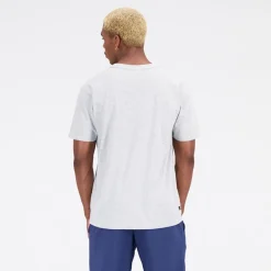 Herre Essentials Nytænkt Logo T-Shirt Atletisk Grå Træning|T-Shirts Og Undertrøjer