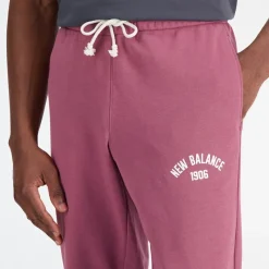 Herre Essentials Varsity Fleece Sweat Pants Vasket Burgundy Træningsbukser|Træning