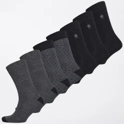 Sale Herre FC Seven Pak Prik Sokker FC8 Marine/​Koksgrå Mel Fc8 Marine/​Marine/​Marine/​Charcoal Melange/​Charcoal Melange/​Charcoal Melange/​Charcoal Melange Undertøj, Sokker Og Nattøj·Sokker|Sokker
