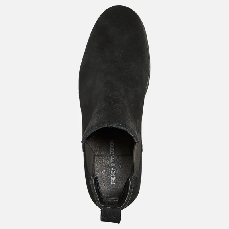 Discount Herre FC Suede Chelsea Støvler med Knopper Suede Støvler|Støvler