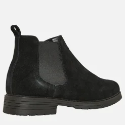Discount Herre FC Suede Chelsea Støvler med Knopper Suede Støvler|Støvler