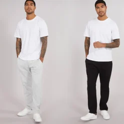 Outlet Herre FC To Pak Åben Joggingbukser Sort /​ Lysegrå Melering Jeans Og Bukser·Joggingbukser|Træningsdragter Og Joggingbukser·Joggingbukser