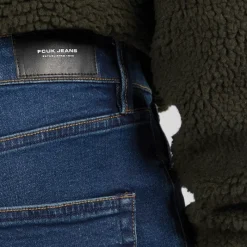 Discount Herre FCUK Jeans Regular Fit Ind50 Midwash Jeans Og Bukser·Jeans Med Lige Ben|Jeans Og Bukser·Jeans