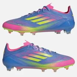 Clearance Herre F50 Elite Celestial Victory Pack FG Fast Underlag Fodboldstøvler Blue Fusion/​Lucid Lemon/​Lucid Pink Fodboldstøvler|Fodboldstøvler