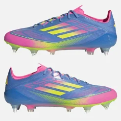 Online Herre F50 Elite Celestial Victory Pack SG Blød Jord Fodboldstøvler Blue Fusion/Lucid Lemon/Lucid Pink Fodboldstøvler|Fodboldstøvler
