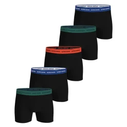 Clearance Herre Fem Pak Bomuld Stretch Boxers Multi pak 1 Multipakker·Undertøj|Undertøj, Sokker Og Nattøj·Boxer Shorts