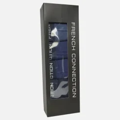 Discount Herre Five Pack FC Lange Boxer Trunks FC80 Marine/​Fransk Blå/​Mid Blue Melange/​Marine/​Fransk Blå Multipakker·Undertøj|Undertøj, Sokker Og Nattøj·Boxer Shorts