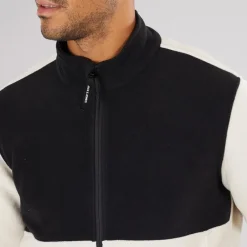 Herre Flame Fuld Zip Fleece Moonbeam Hættetrøjer Og Sweatshirts·Fleecetøj|Træningsdragter Og Joggingbukser·Fleecetøj