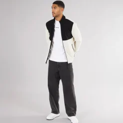 Herre Flame Fuld Zip Fleece Moonbeam Hættetrøjer Og Sweatshirts·Fleecetøj|Træningsdragter Og Joggingbukser·Fleecetøj
