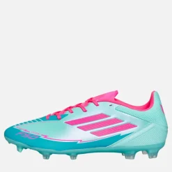 New Herre F50 League Messi La Vida Tropical Pack FG/​MG Fast/​Multi Ground Fodboldstøvler Flash Aqua/​Lucid Pink/​Lucid Cyan Fodboldstøvler|Fodboldstøvler